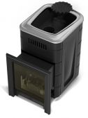 Печь для бани ПБ Таймыр Мини 2017 Inox БСЭ ЗК антрацит