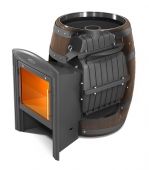 Печь для бани ПБ Вариата Cast Витра Баррель палисандр