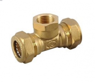 Тройник внутренняя резьба T/S 15*1/2*15