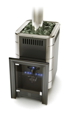 Печь для бани ПБ УРЕНГОЙ антрацит, НВ