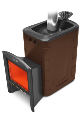 ПБ Гейзер 2014 Inox Витра ЗК шоколад