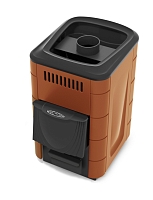 Печь для бани ПБ Компакт 2017 Inox ДА КТК терракота